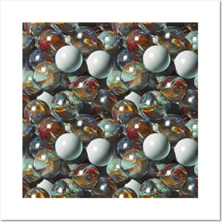 Colorful Marbles Posters and Art